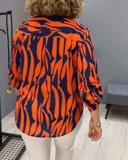 Printed Casual Blouse