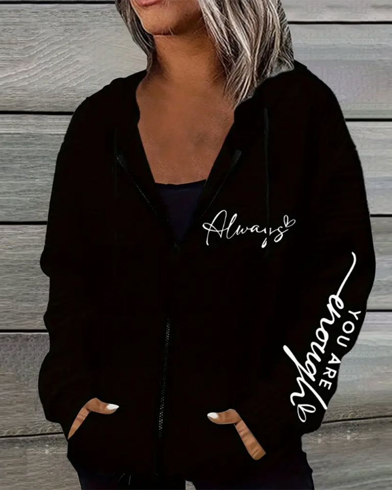 Zip-Up Hoodie
