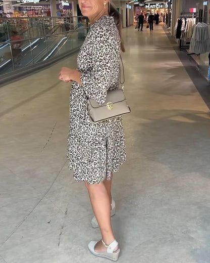 Leopard Print Dress
