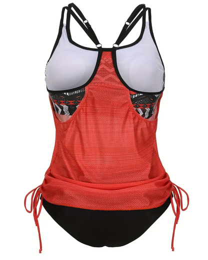 Slingback Two-Piece Swimsuit