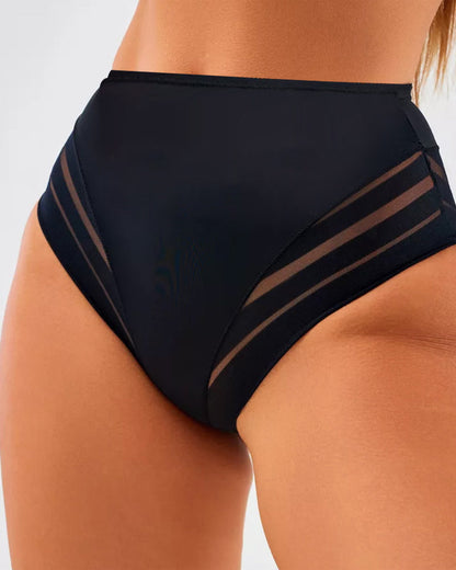 Mesh Mid-Rise Briefs Lingerie