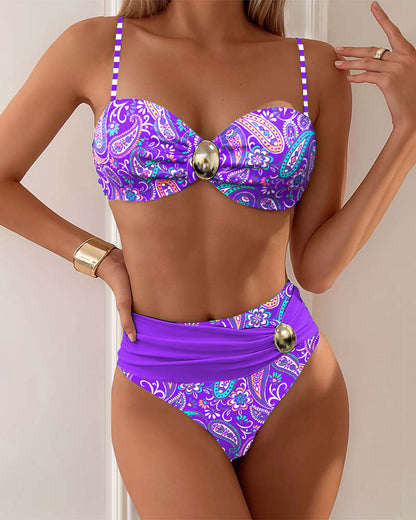 Fashion Resort Print Bikini