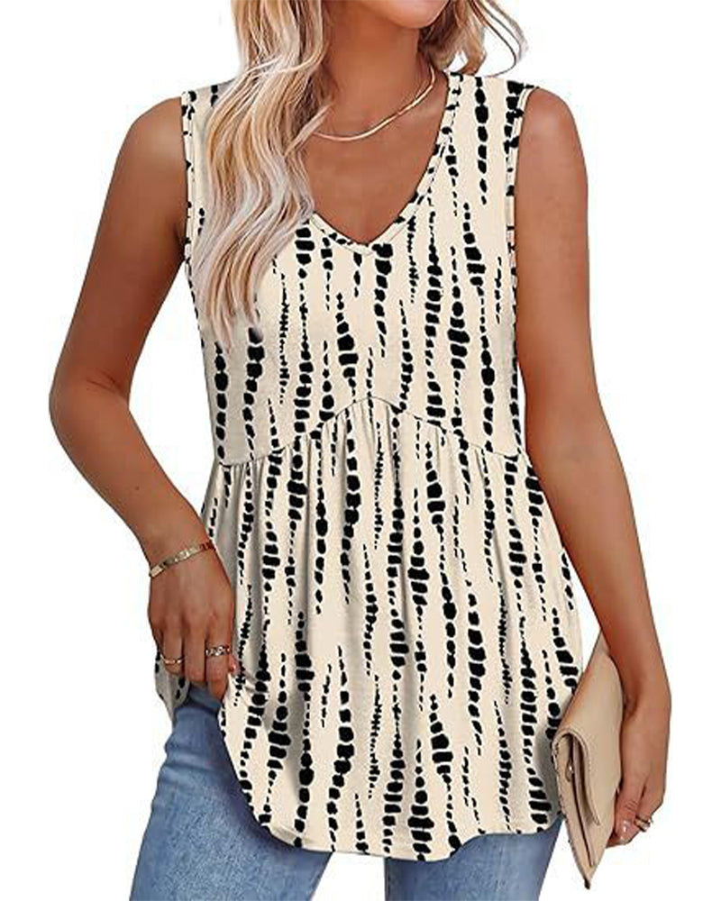 Stylish And Elegant Sleeveless Tank Top