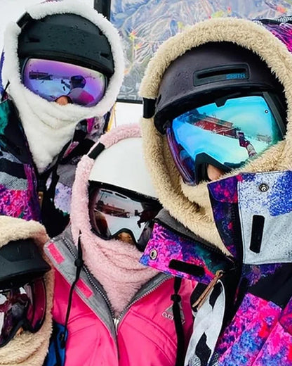 Sherpa hood ski mask