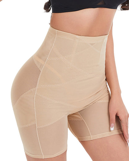 Mesh Cross Body Shaping Pants