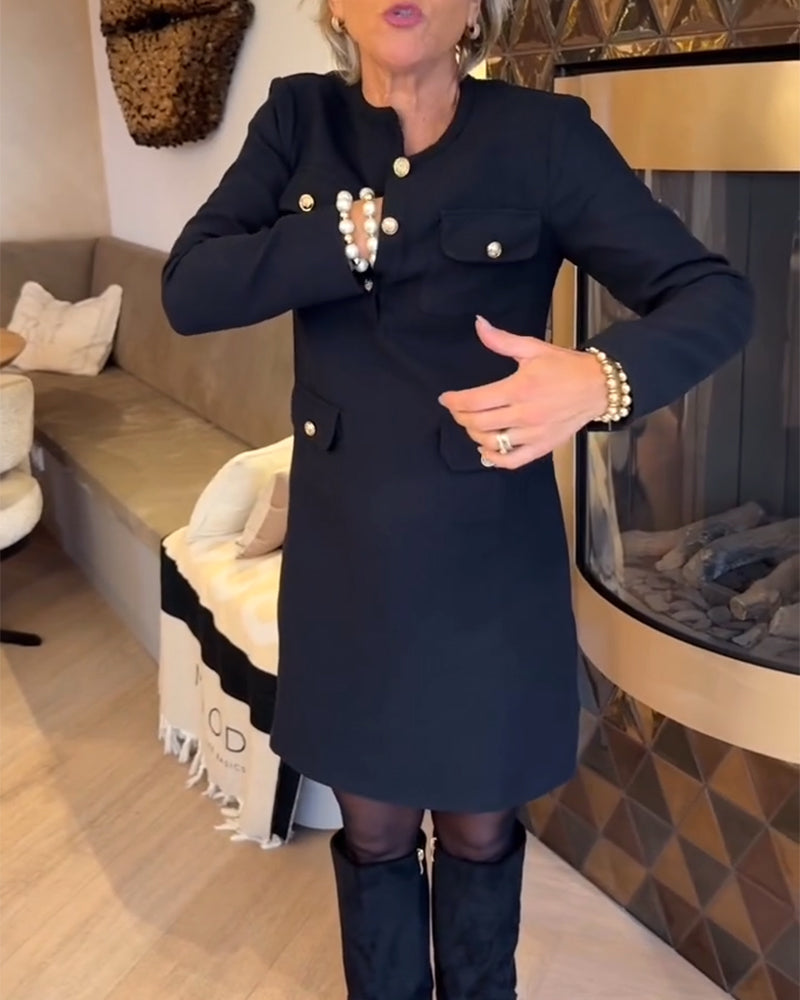 Elegant And Slim Chanel Style Dress