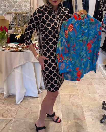 Women's polka dot Dress