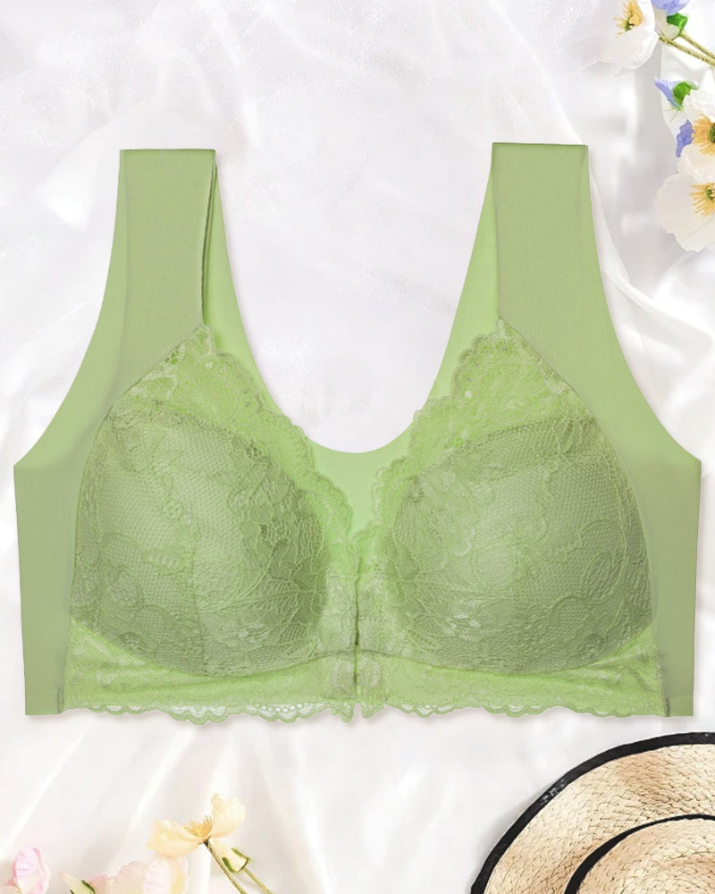 Seamless Push-Up Lace Bra