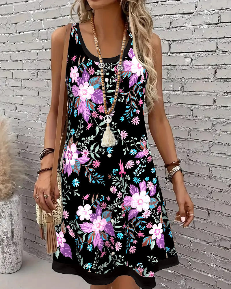Printed Casual Dress