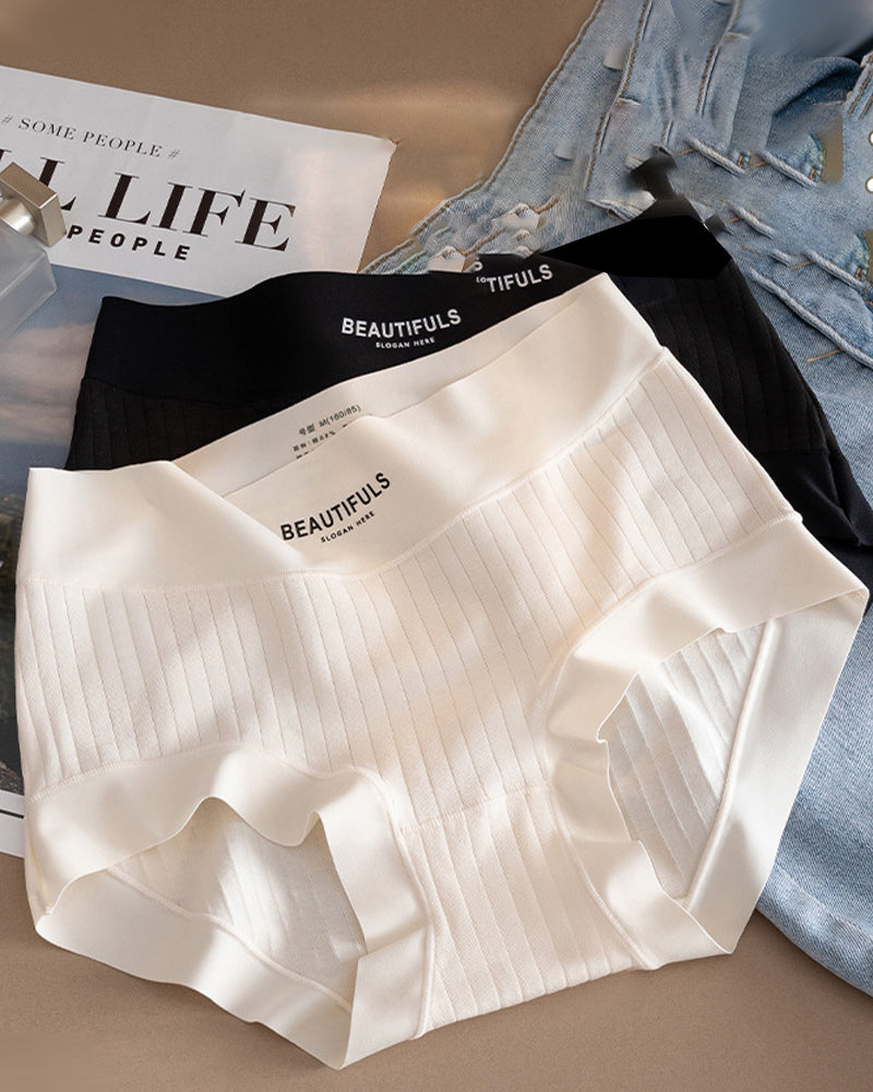 Culotte Coton Longues Fibres Taille Haute