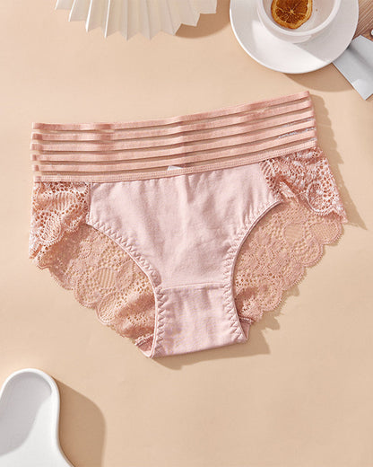 Wide Waist Lace Panties