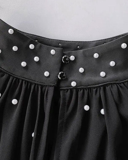 Elegant Lantern Sleeve Top