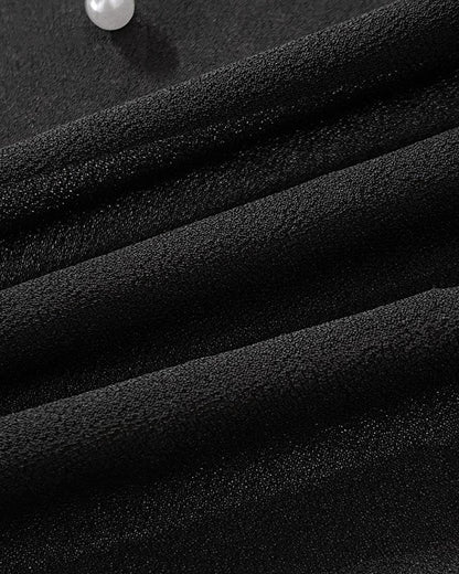 Elegant Lantern Sleeve Top