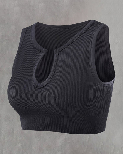 Yoga Sports With Bra Tank Top