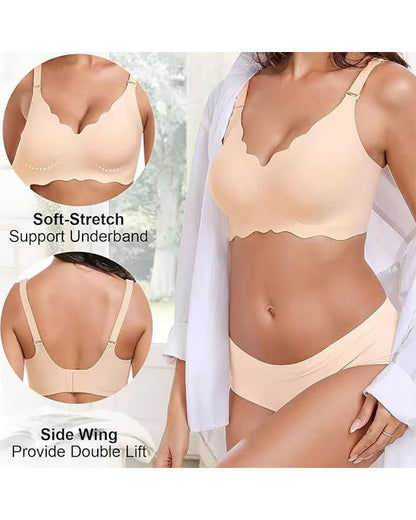 Plus Size Wave Comfort Bra