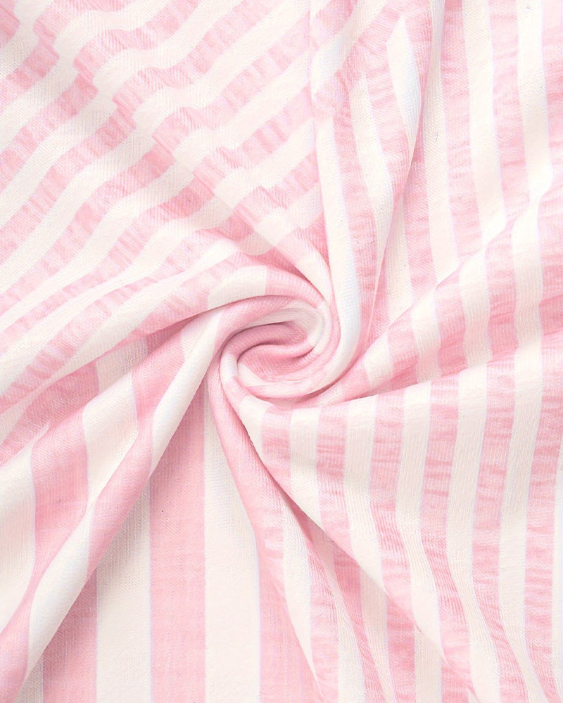 V-Neck Striped T-Shirt