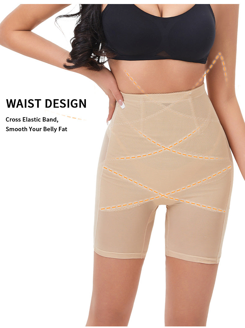 Mesh Cross Body Shaping Pants