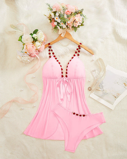 Sexy Mesh Nightdress