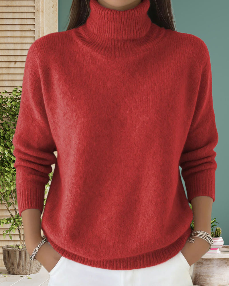 Turtleneck Lazy Style Pullover