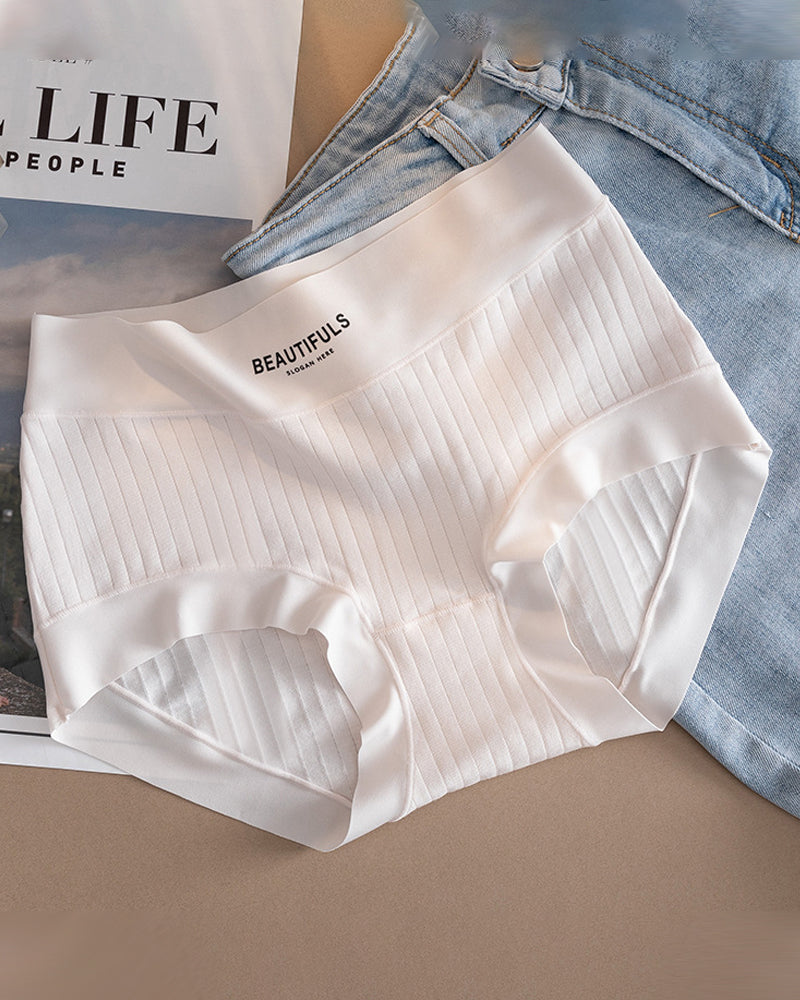 Culotte Coton Longues Fibres Taille Haute