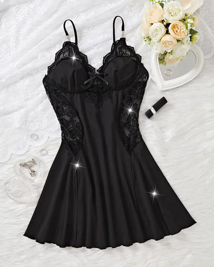 Sexy Suspender Nightdress