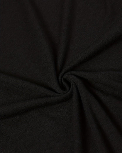 V-Neck Suspender Slit Printed Dress