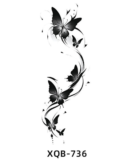 Simulation Flower Arm Tattoo Stickers