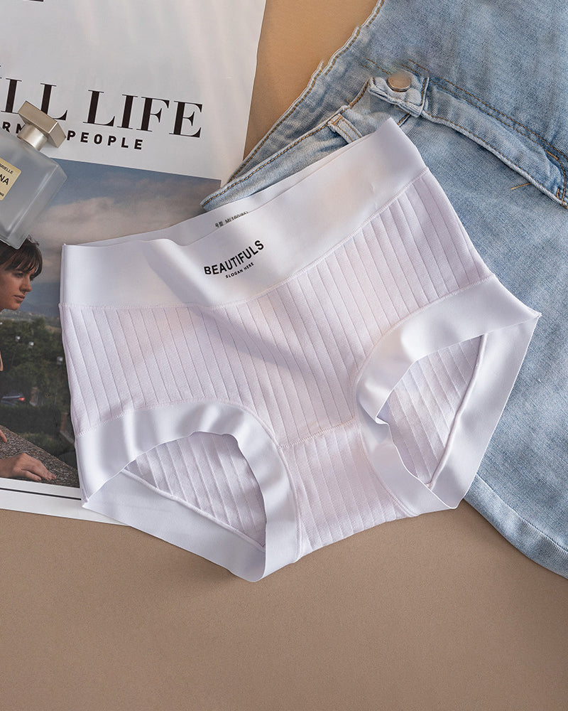 Culotte Coton Longues Fibres Taille Haute